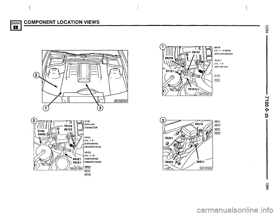 BMW 850csi 1994 E31 Electrical Troubleshooting Manual 