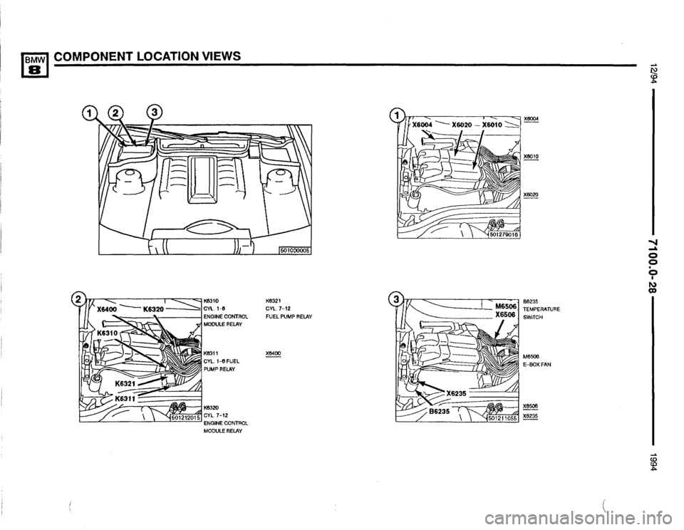 BMW 850csi 1994 E31 Electrical Troubleshooting Manual 