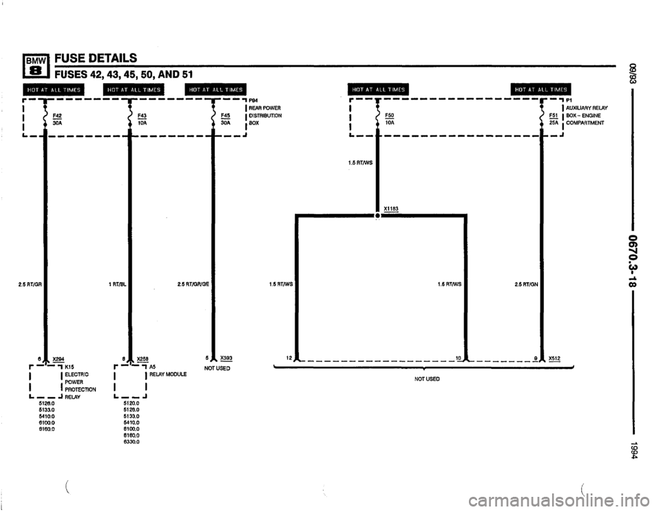 BMW 850csi 1994 E31 Electrical Troubleshooting Manual 