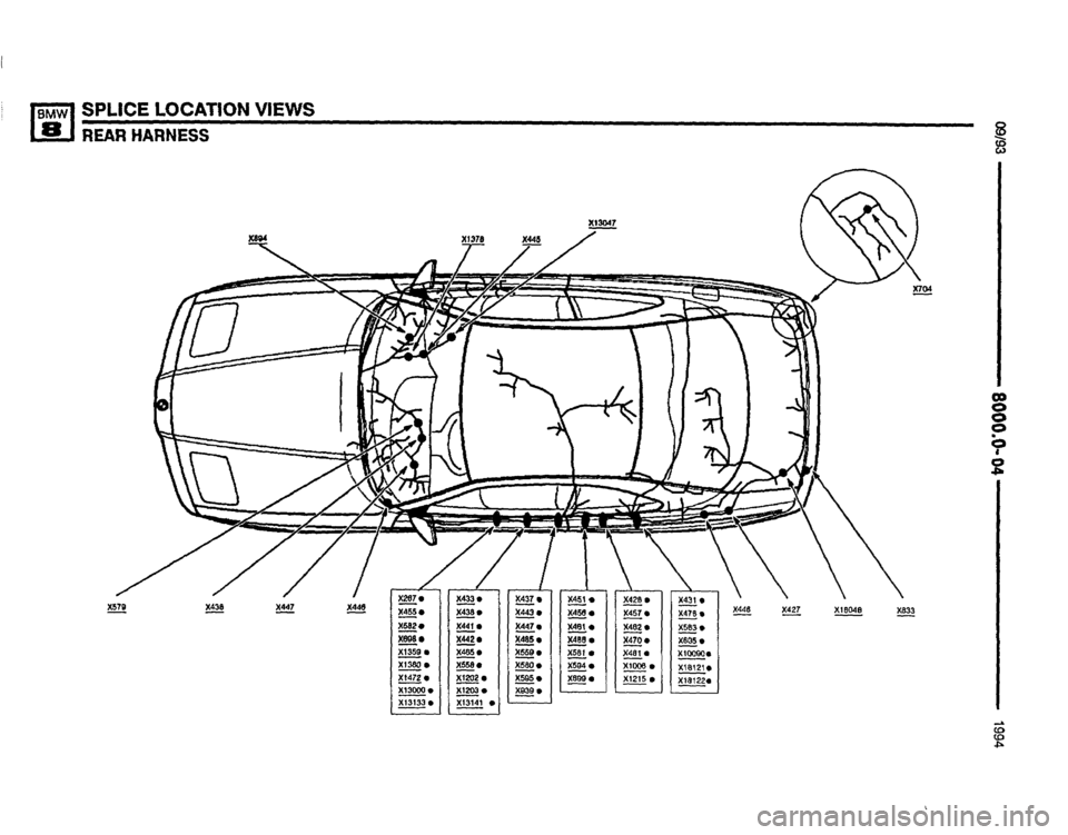 BMW 850csi 1994 E31 Electrical Troubleshooting Manual 