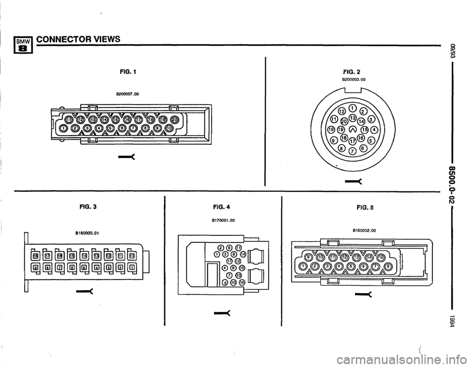BMW 850csi 1994 E31 Electrical Troubleshooting Manual 