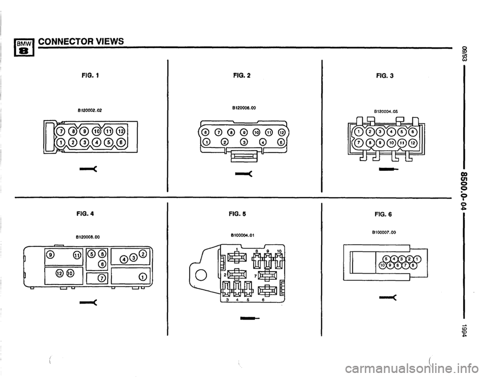 BMW 850csi 1994 E31 Electrical Troubleshooting Manual 