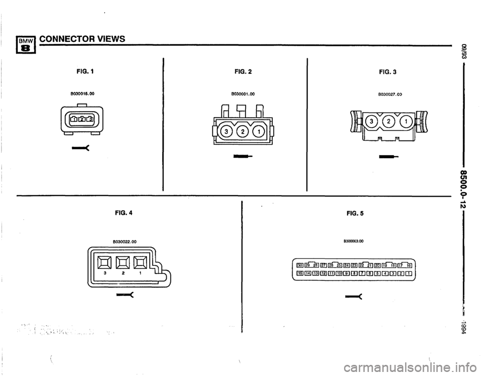 BMW 850csi 1994 E31 Electrical Troubleshooting Manual 