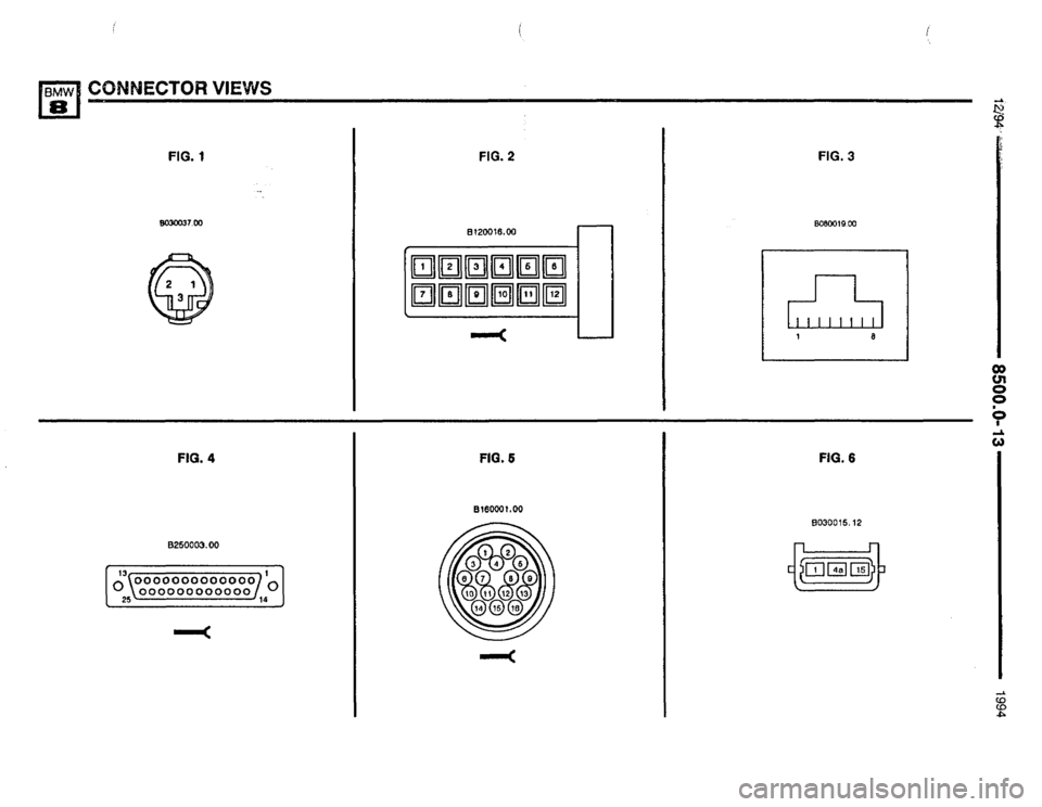 BMW 850csi 1994 E31 Electrical Troubleshooting Manual 