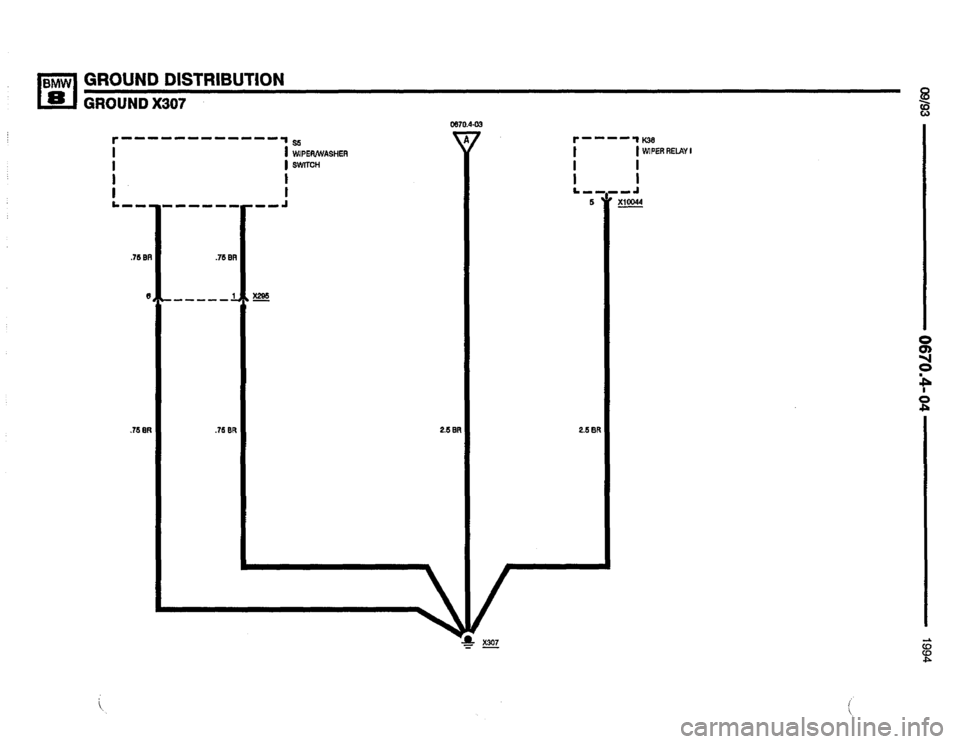BMW 850csi 1994 E31 Electrical Troubleshooting Manual 