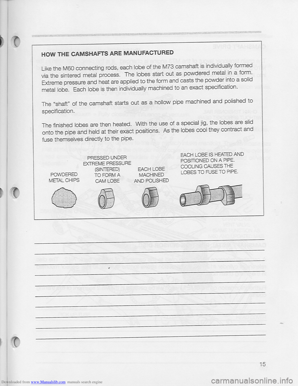 BMW 850i 1994 E31 M73 Training Reference Manual Downloaded from www.Manualslib.com manuals search engine   
