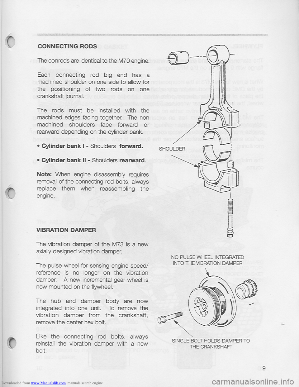 BMW 850i 1994 E31 M73 Training Reference Manual Downloaded from www.Manualslib.com manuals search engine   