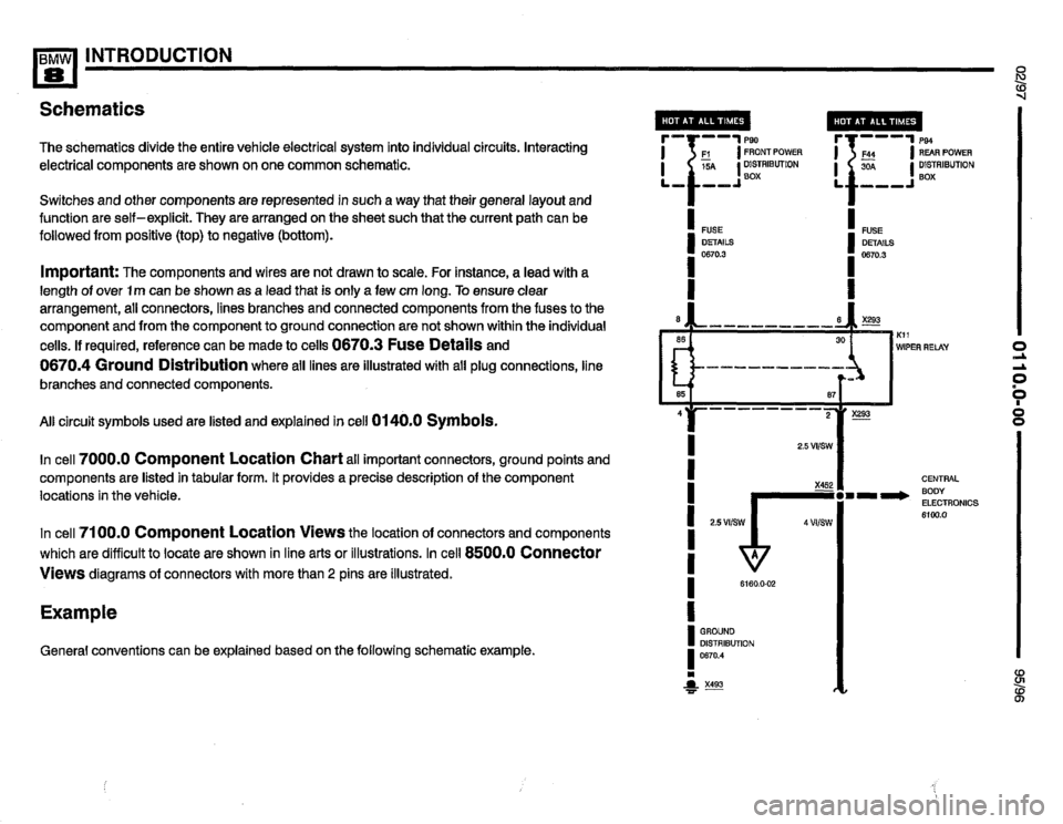 BMW 850csi 1995 E31 Electrical Troubleshooting Manual 