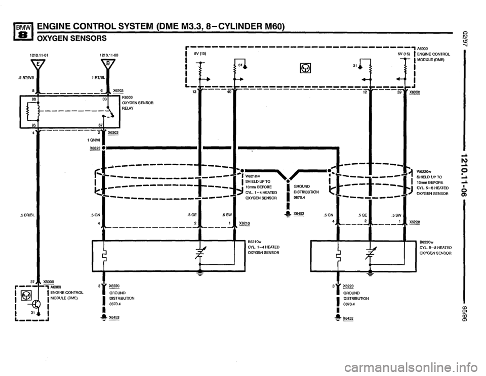 BMW 850csi 1995 E31 Electrical Troubleshooting Manual 