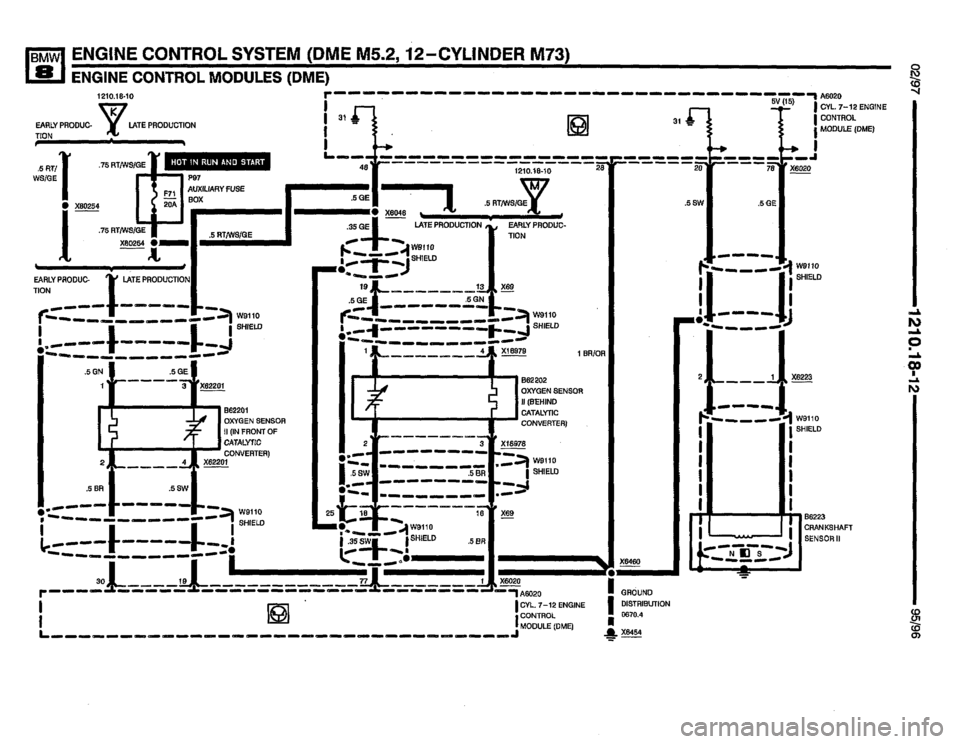 BMW 850csi 1995 E31 Electrical Troubleshooting Manual 