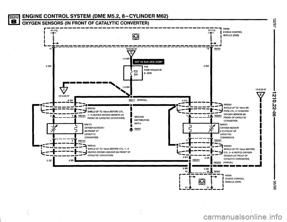 BMW 850csi 1995 E31 Electrical Troubleshooting Manual 