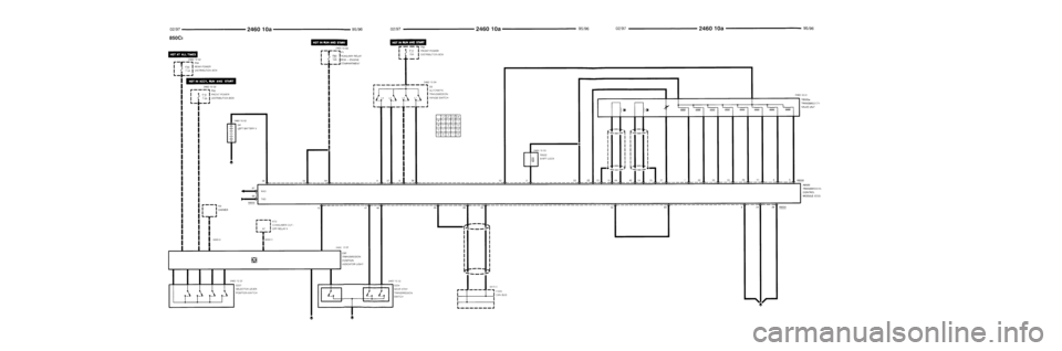 BMW 850csi 1995 E31 Electrical Troubleshooting Manual 