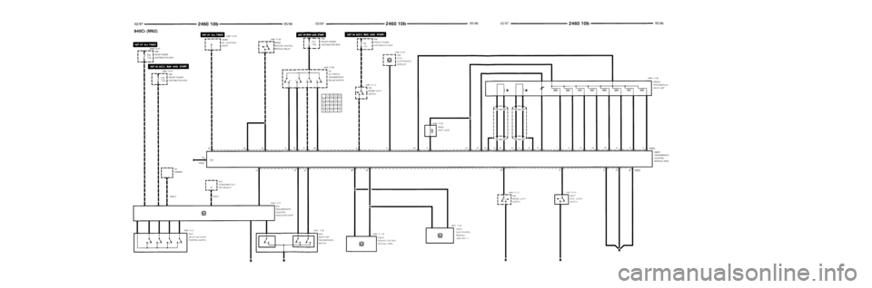BMW 850csi 1995 E31 Electrical Troubleshooting Manual 