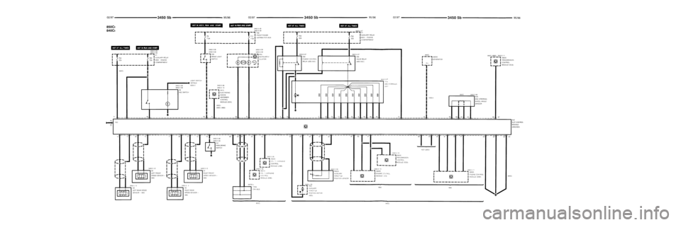 BMW 850csi 1995 E31 Electrical Troubleshooting Manual 