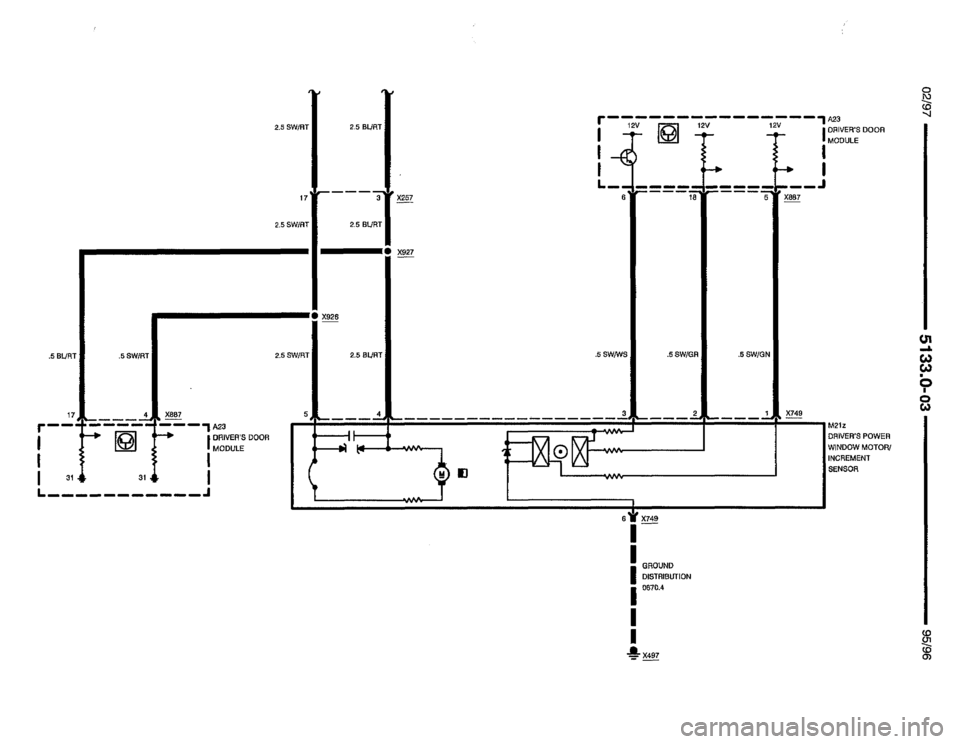 BMW 850csi 1995 E31 Electrical Troubleshooting Manual 