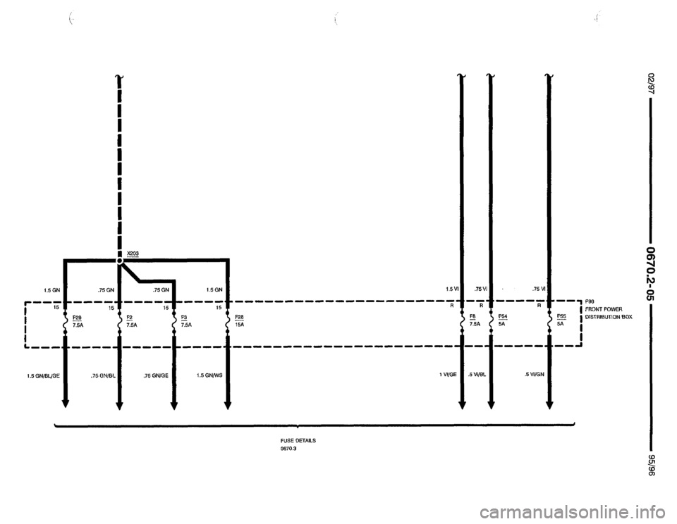 BMW 850csi 1995 E31 Electrical Troubleshooting Manual 
