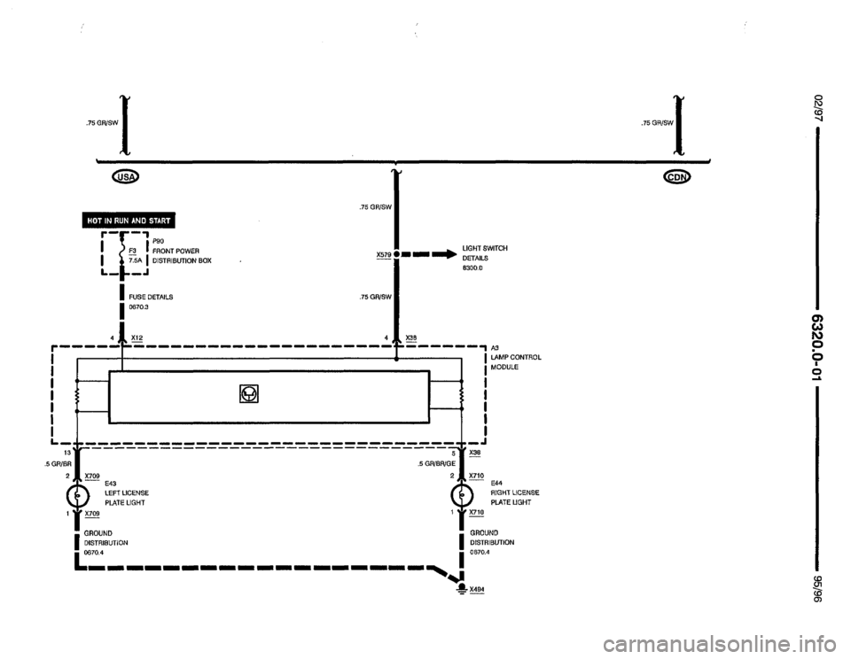BMW 850csi 1995 E31 Electrical Troubleshooting Manual 