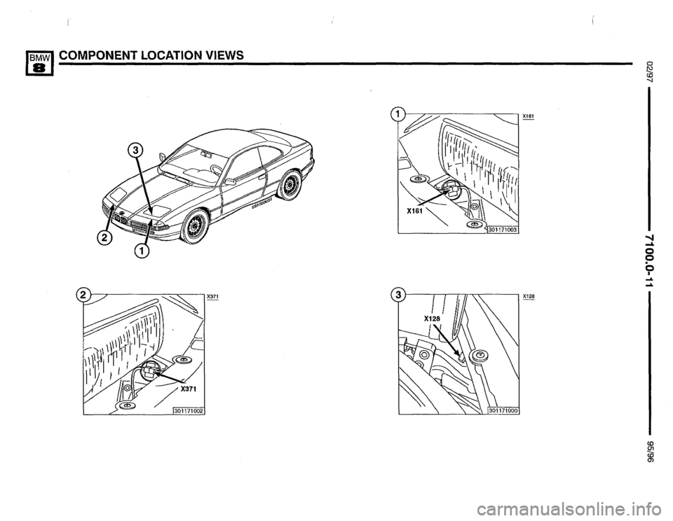 BMW 850csi 1995 E31 Electrical Troubleshooting Manual 