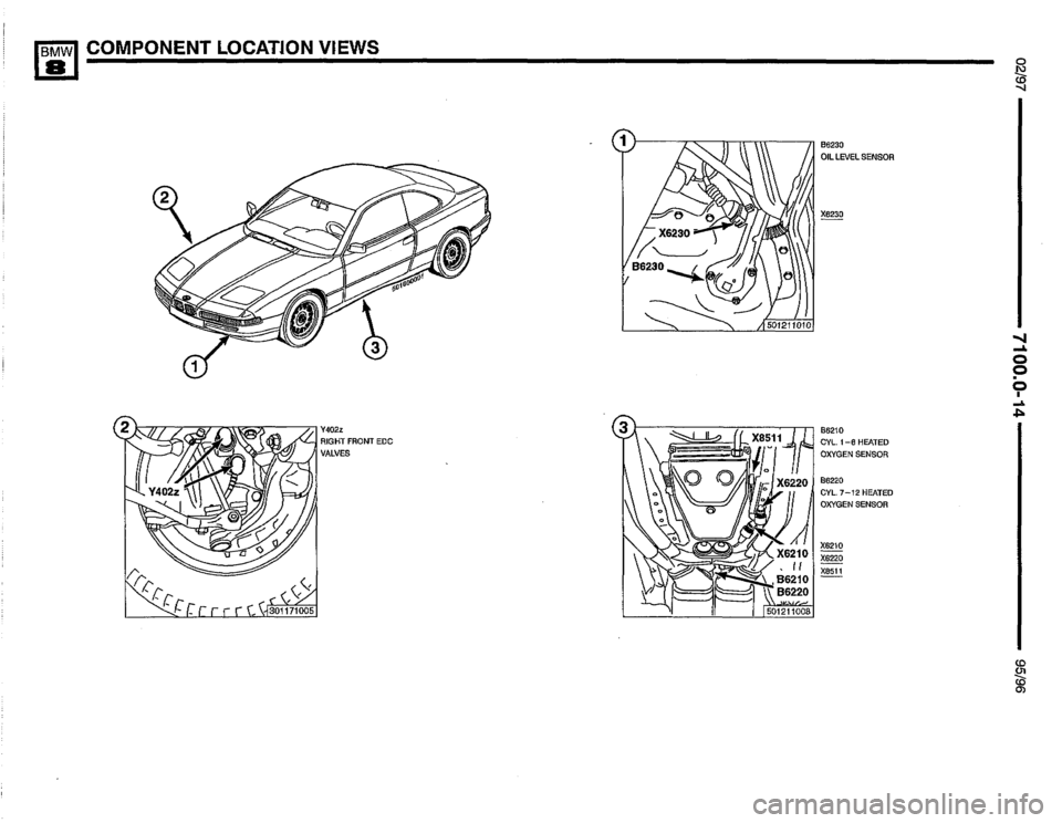 BMW 850csi 1995 E31 Electrical Troubleshooting Manual 