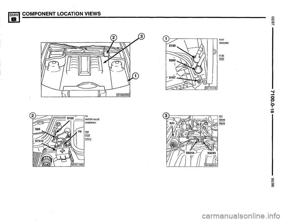 BMW 850csi 1995 E31 Electrical Troubleshooting Manual 