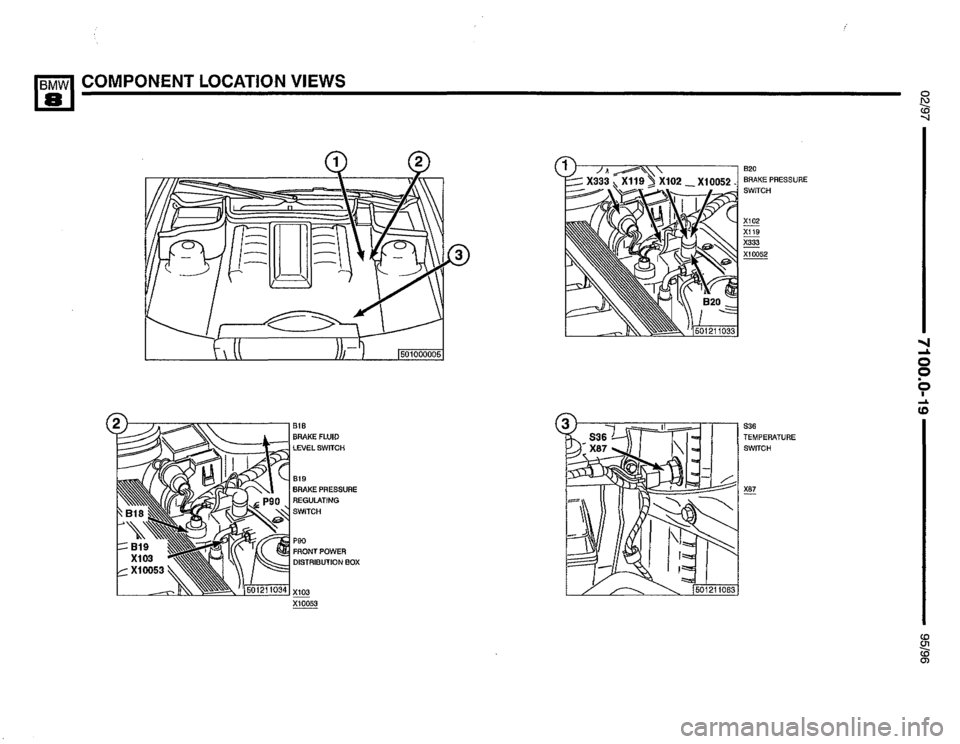 BMW 850csi 1995 E31 Electrical Troubleshooting Manual 