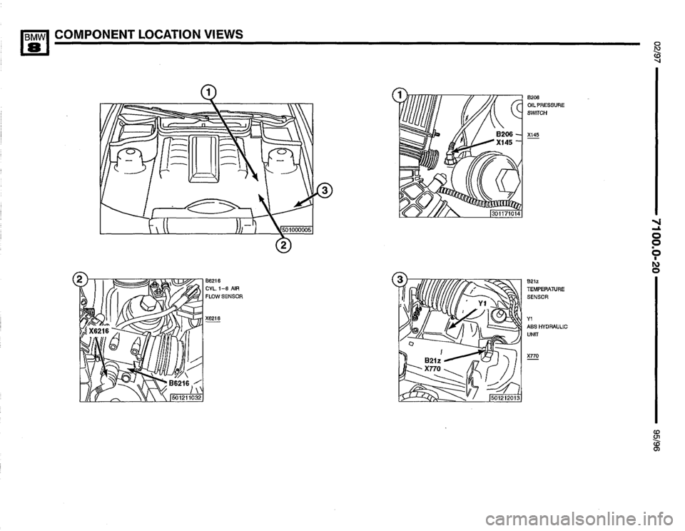 BMW 850csi 1995 E31 Electrical Troubleshooting Manual 