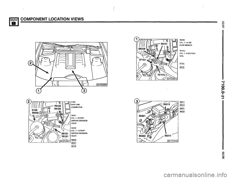 BMW 850csi 1995 E31 Electrical Troubleshooting Manual 