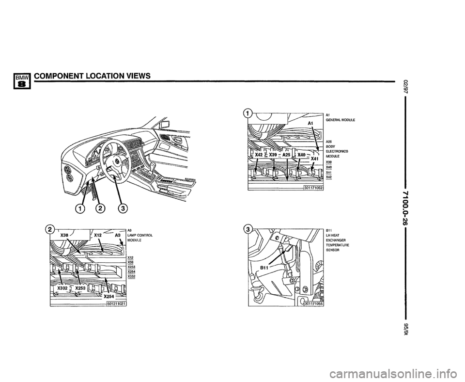 BMW 850csi 1995 E31 Electrical Troubleshooting Manual 