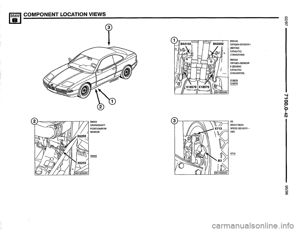 BMW 850csi 1995 E31 Electrical Troubleshooting Manual 