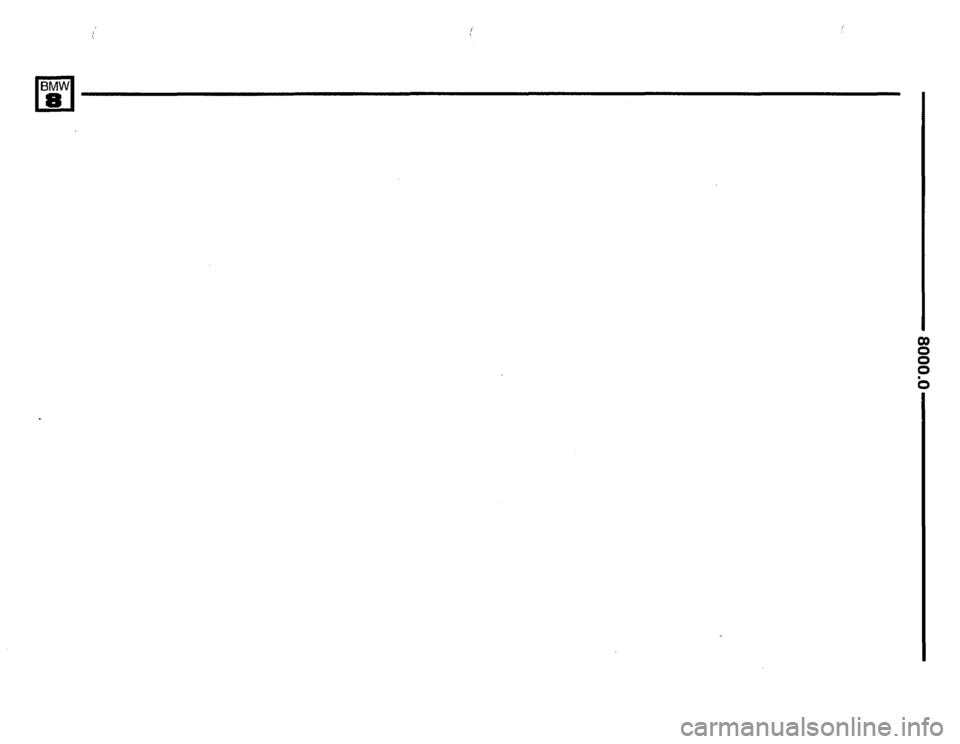BMW 850csi 1995 E31 Electrical Troubleshooting Manual 