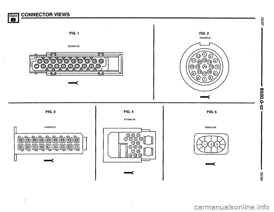 BMW 850csi 1995 E31 Electrical Troubleshooting Manual 