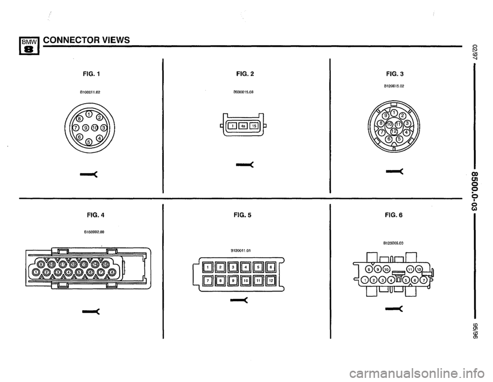 BMW 850csi 1995 E31 Electrical Troubleshooting Manual 