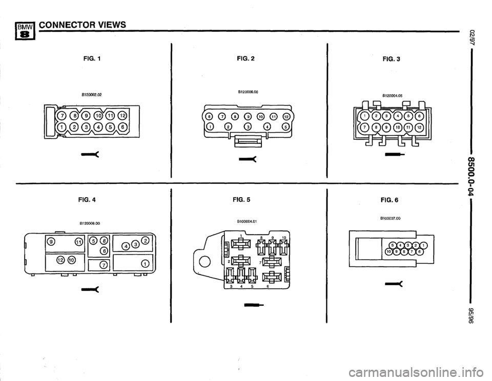 BMW 850csi 1995 E31 Electrical Troubleshooting Manual 