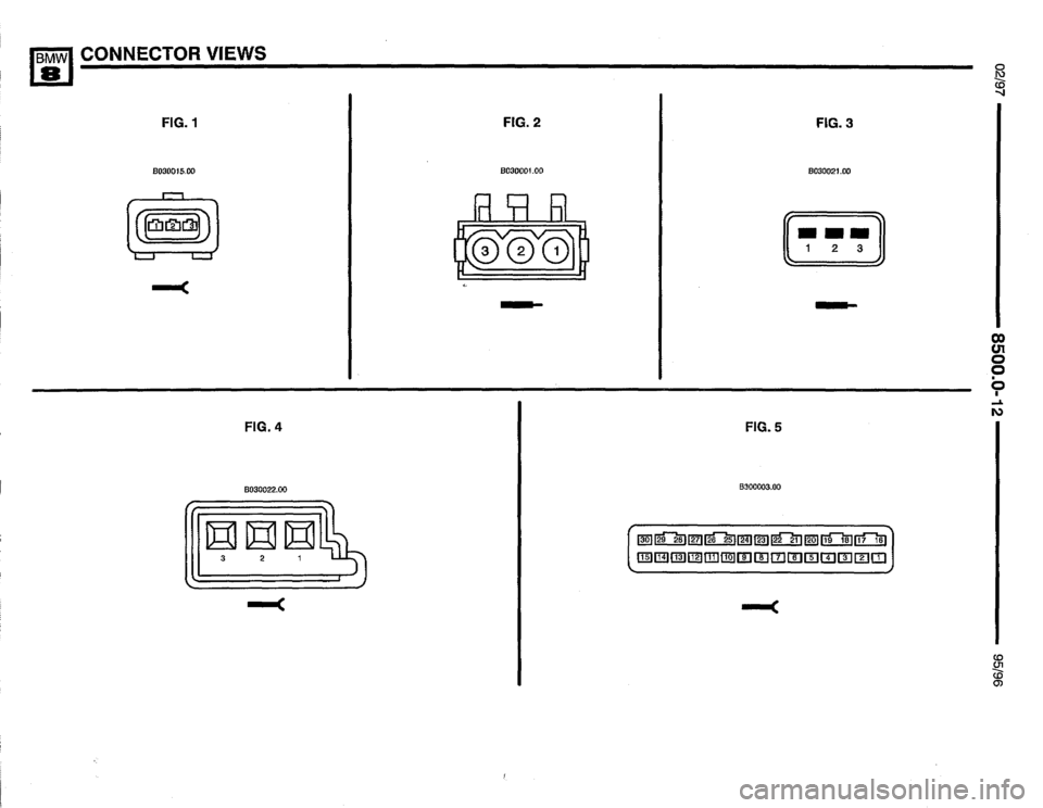 BMW 850csi 1995 E31 Electrical Troubleshooting Manual 