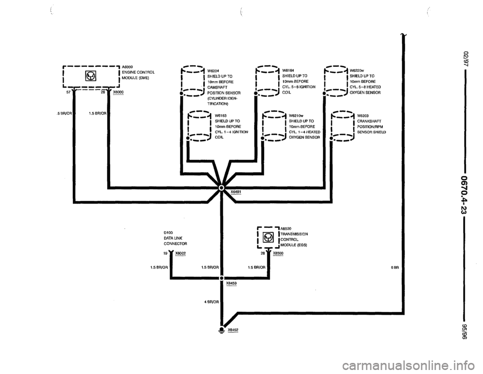BMW 850csi 1995 E31 Electrical Troubleshooting Manual 