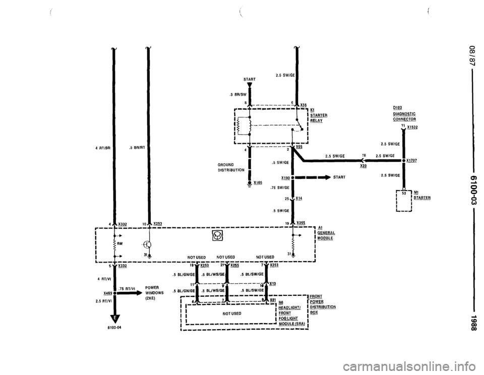 BMW 735i 1987 E32 Electrical Troubleshooting Manual 