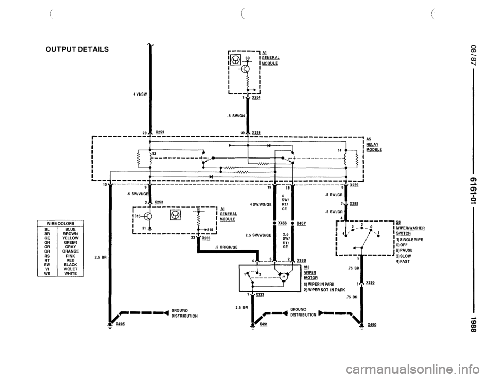 BMW 735i 1987 E32 Electrical Troubleshooting Manual 