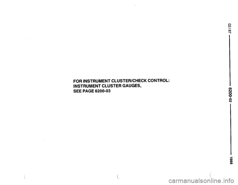 BMW 735i 1987 E32 Electrical Troubleshooting Manual 