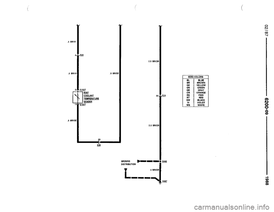 BMW 735i 1987 E32 Electrical Troubleshooting Manual 