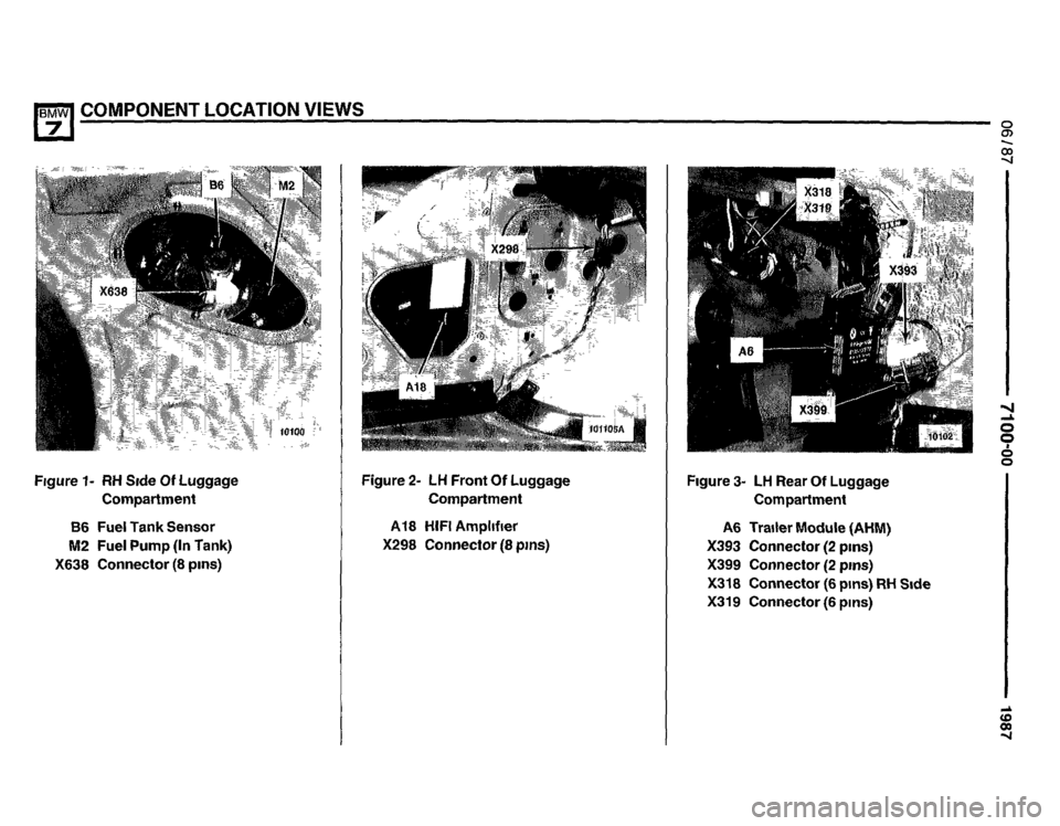 BMW 735i 1987 E32 Electrical Troubleshooting Manual 