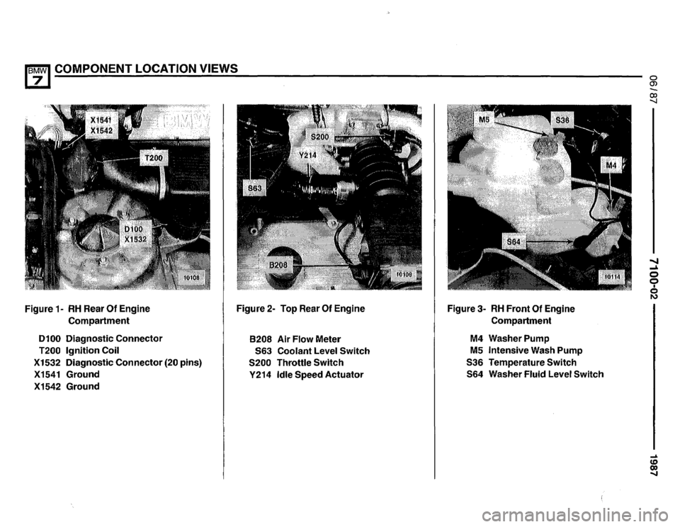 BMW 735i 1987 E32 Electrical Troubleshooting Manual 