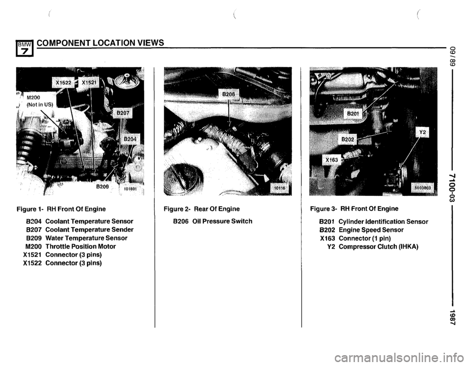 BMW 735i 1987 E32 Electrical Troubleshooting Manual 