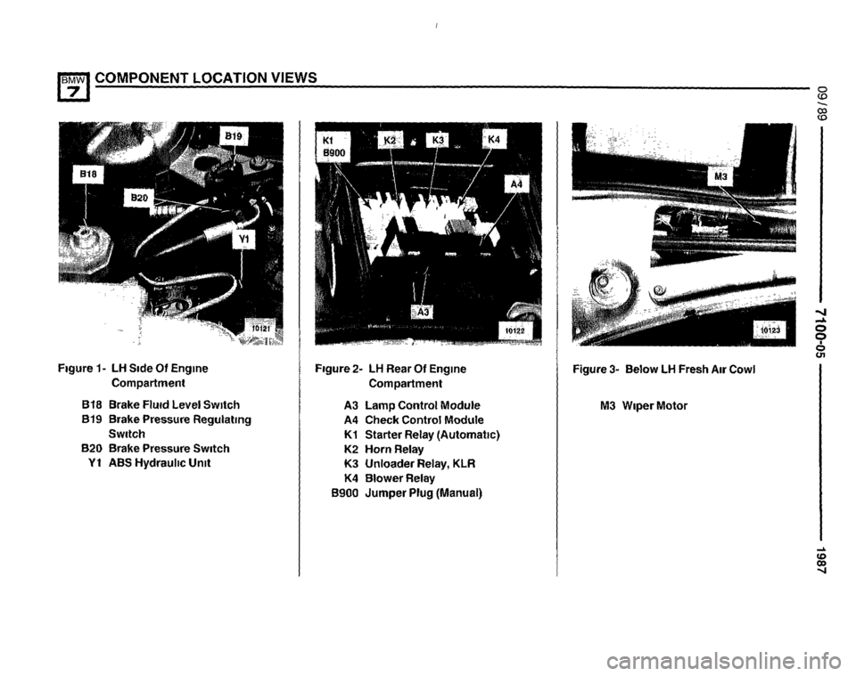 BMW 735i 1987 E32 Electrical Troubleshooting Manual 
