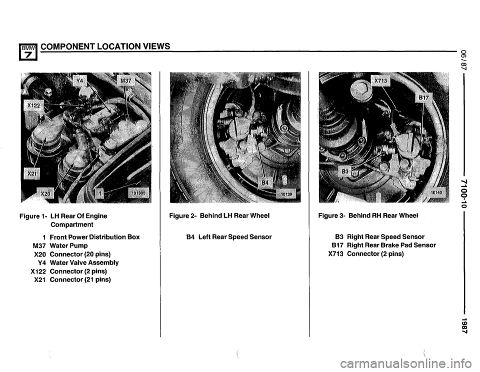 BMW 735i 1987 E32 Electrical Troubleshooting Manual 