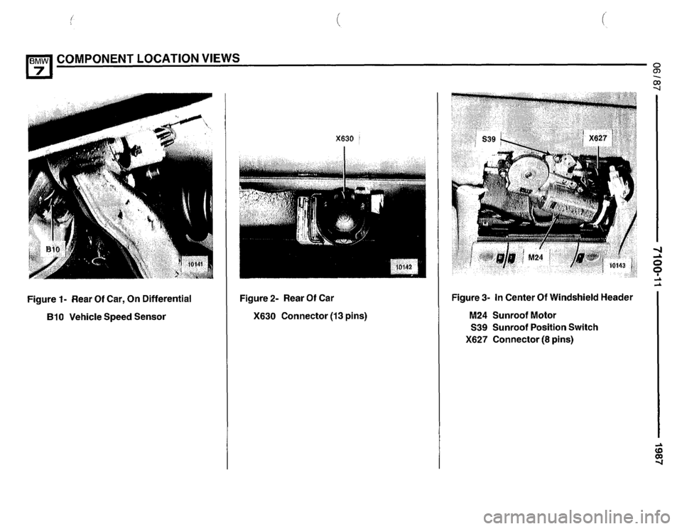 BMW 735i 1987 E32 Electrical Troubleshooting Manual 