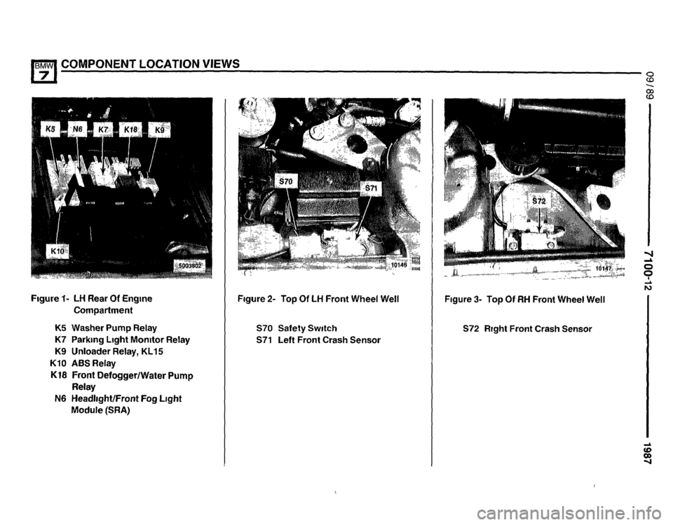 BMW 735i 1987 E32 Electrical Troubleshooting Manual 