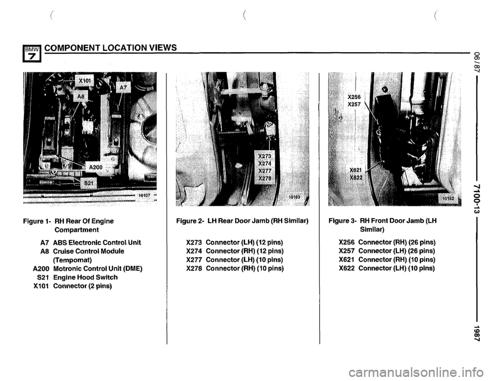 BMW 735i 1987 E32 Electrical Troubleshooting Manual 
