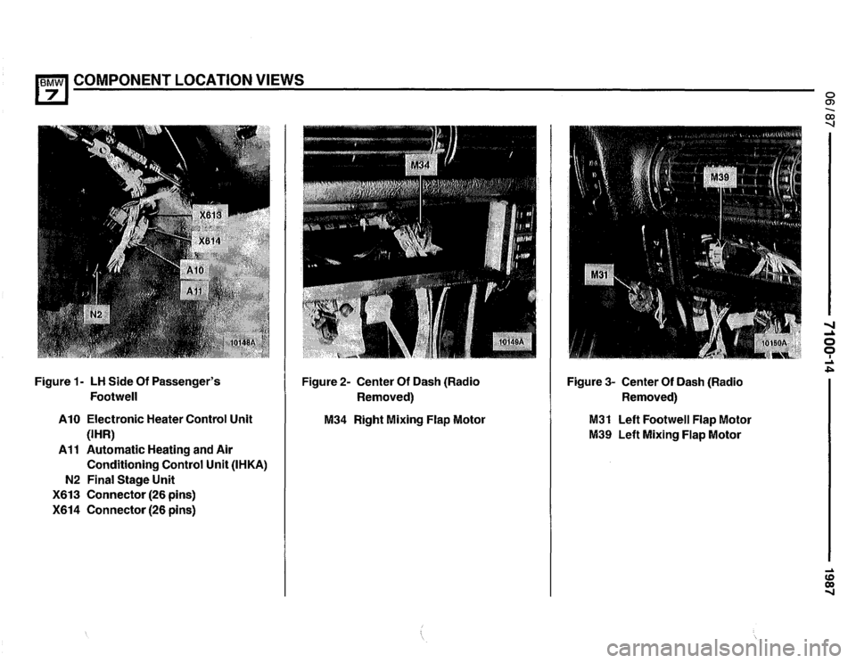 BMW 735i 1987 E32 Electrical Troubleshooting Manual 