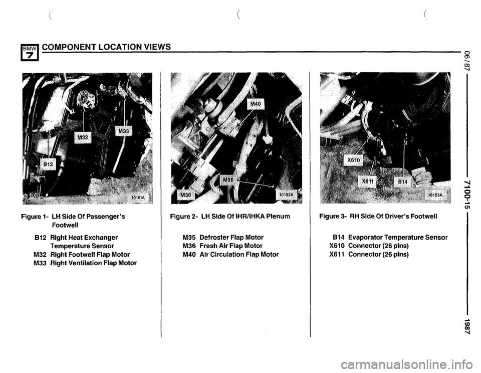 BMW 735i 1987 E32 Electrical Troubleshooting Manual 