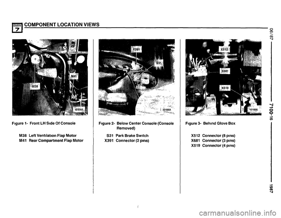 BMW 735i 1987 E32 Electrical Troubleshooting Manual 